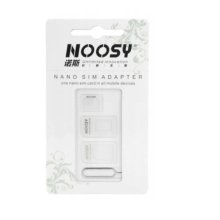 Adapter Noosy Nano Sim - Micro Sim WHITE (T8032)