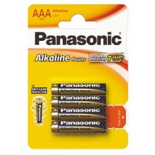 Bateria alkaiczna PANASONIC LR-3 AAA  BLISTER - 4szt. (B1001)