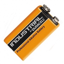 Bateria alkal. 9V 6LR61 DURACELL INDUSTR (B1039)