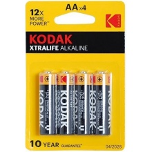 Bateria alkaliczna KODAK LR06/AA BLISTER - 4szt. (B1010)