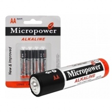  Bateria alkaliczna MicroPower LR06 na blistrze. (B1041)
