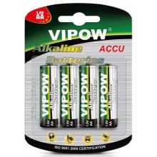 Bateria alkaliczna VIPOW ACCCU AA LR06 BLISTER - 4szt.(B1016)