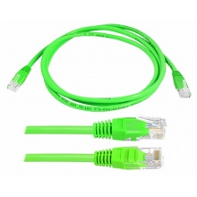 Kabel komputerowy sieciowy (PATCHCORD) 1:1, 8p8c, 1,5m, zielony (K10013)