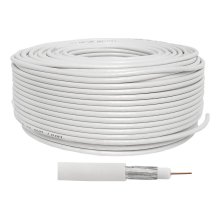 Kabel koncentryczny 3C2V 100m biały (P1004)