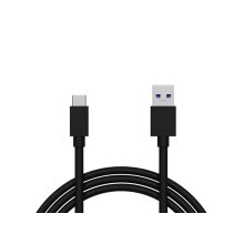 Kabel USB 3.0 A - USB-C 1m czarny (AK15028)