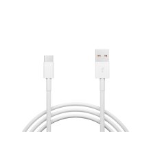 Kabel USB - TYP C 1m Biały (AK15029)