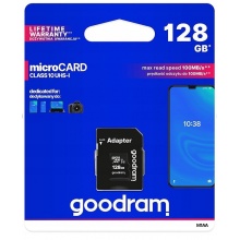 Karta pamięci microSD 128GB UHS-I GOODRAM z adapterem (AK7015)