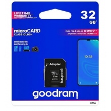 Karta pamięci microSD 32GB UHS-I GOODRAM z adapterem (AK7014)