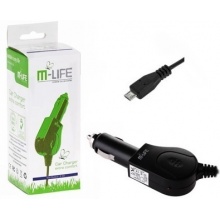 Ładowarka samochodowa M-LIFE micro USB 2.1A (ZS5015)
