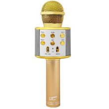 Mikrofon bluetooth LTC z wbudowanym głośnikiem, złoty (AP4011)