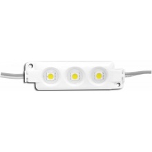 Moduł LED-5050 3 diody, światło zimne białe, wodoodporny (EL12022)