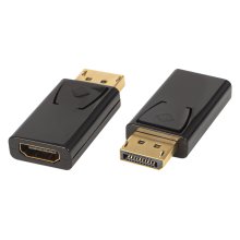 Przejście HDMI gniazdo HDMI-wtyk DISPLAY PORT (K6052)