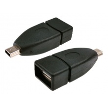 Przejście USB: WT. mini USB - GN USB A (K14007)