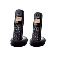 Telefon stacjonarny PANASONIC KX-TGB212PDB z 2 słuchawkami (T5010)
