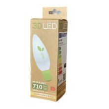 Żarówka 3D LED ECO, 8W E14, ciepła biała (EL4014)