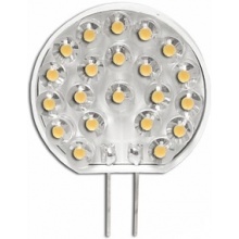 Żarówka G4 21 LED LTC 12V, światło ciepłe białe. (EL7001)