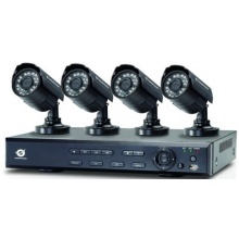 Zestaw 4 kamery CCTV1/3.7" SONY CCD480TLV + rejestrator 8-kanałowy CONCEPTRONIC (UM7001)